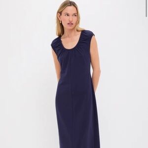 Navy Paula Knit Dress Tuckernuck Size L BRAND NEW